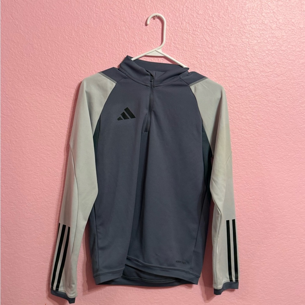 Adidas Two-Tone Gray and White Jacket